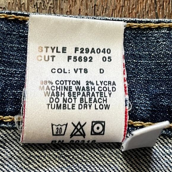 VTG LUCKY BRAND Mid Rise Flare Jeans in Medium Wash SZ 10 - Picture 9 of 11